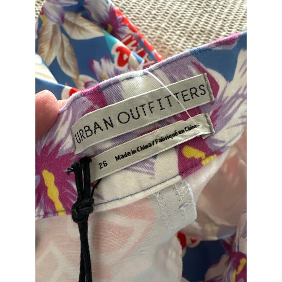 NWT Urban Outfitters Beaches Miami Beach Cropped Pants 26 - Picture 7 of 8